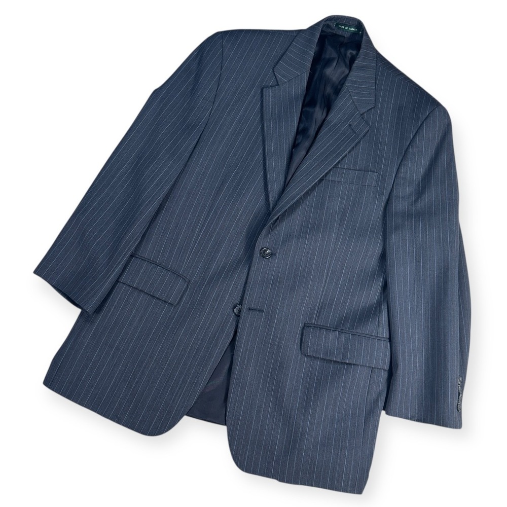 Lauren Ralph Lauren Men's Pinstripe Wool Blazer Jacket Size M